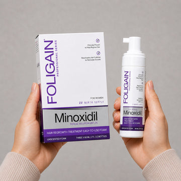 Targeted Hair Regrowth Foams for Men and Women