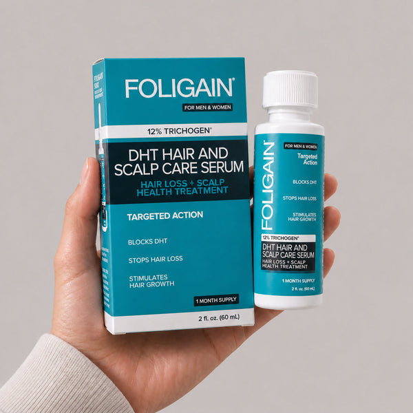 FOLIGAIN® DHT Hair and Scalp Care Serum with 12% TRICHOGEN®