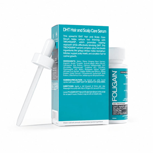 FOLIGAIN® DHT Hair and Scalp Care Serum with 12% TRICHOGEN®