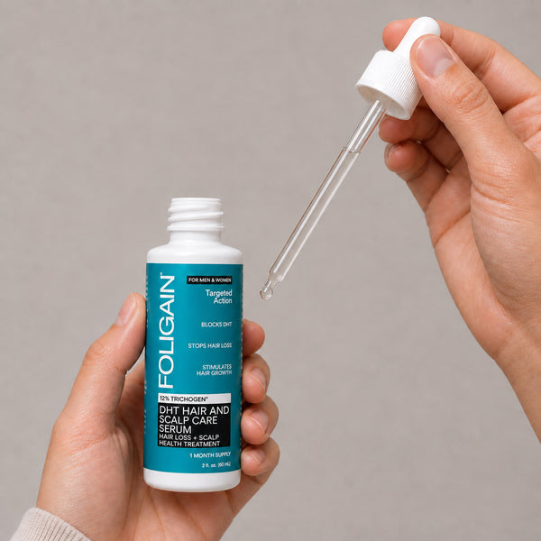 FOLIGAIN® DHT Hair and Scalp Care Serum with 12% TRICHOGEN®