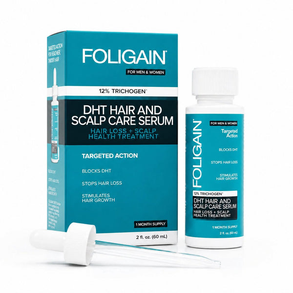FOLIGAIN® DHT Hair and Scalp Care Serum with 12% TRICHOGEN®